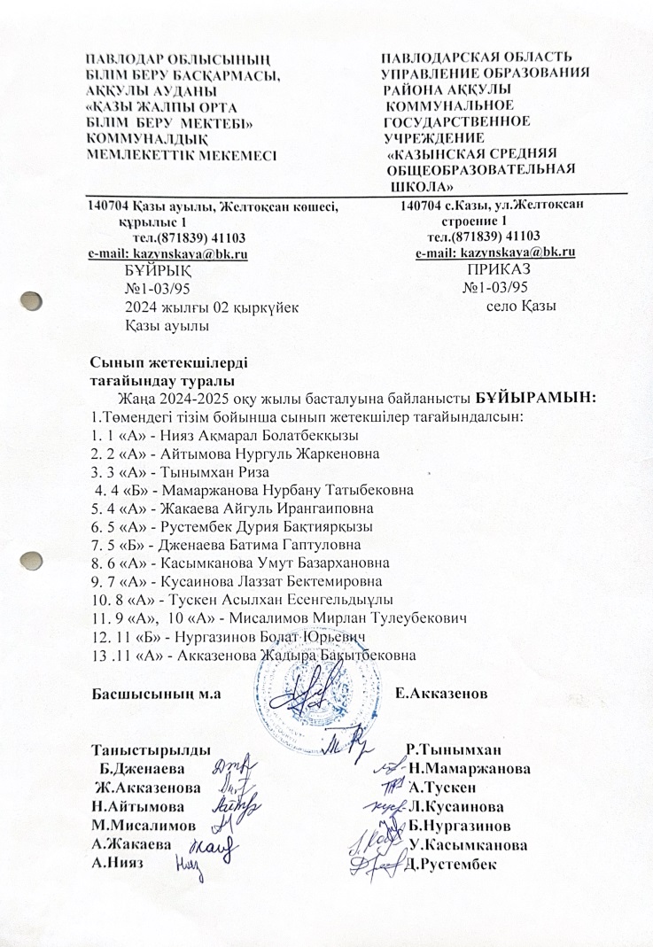 Приказ